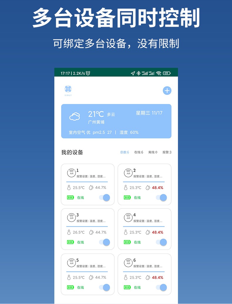 無線溫濕度計(jì)-GSM501(圖4)